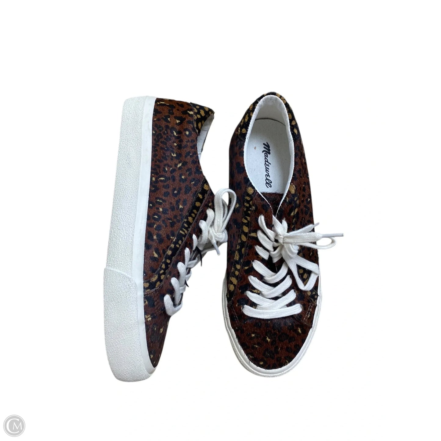 Shoes Flats By Madewell In Animal Print, Size: 7.5