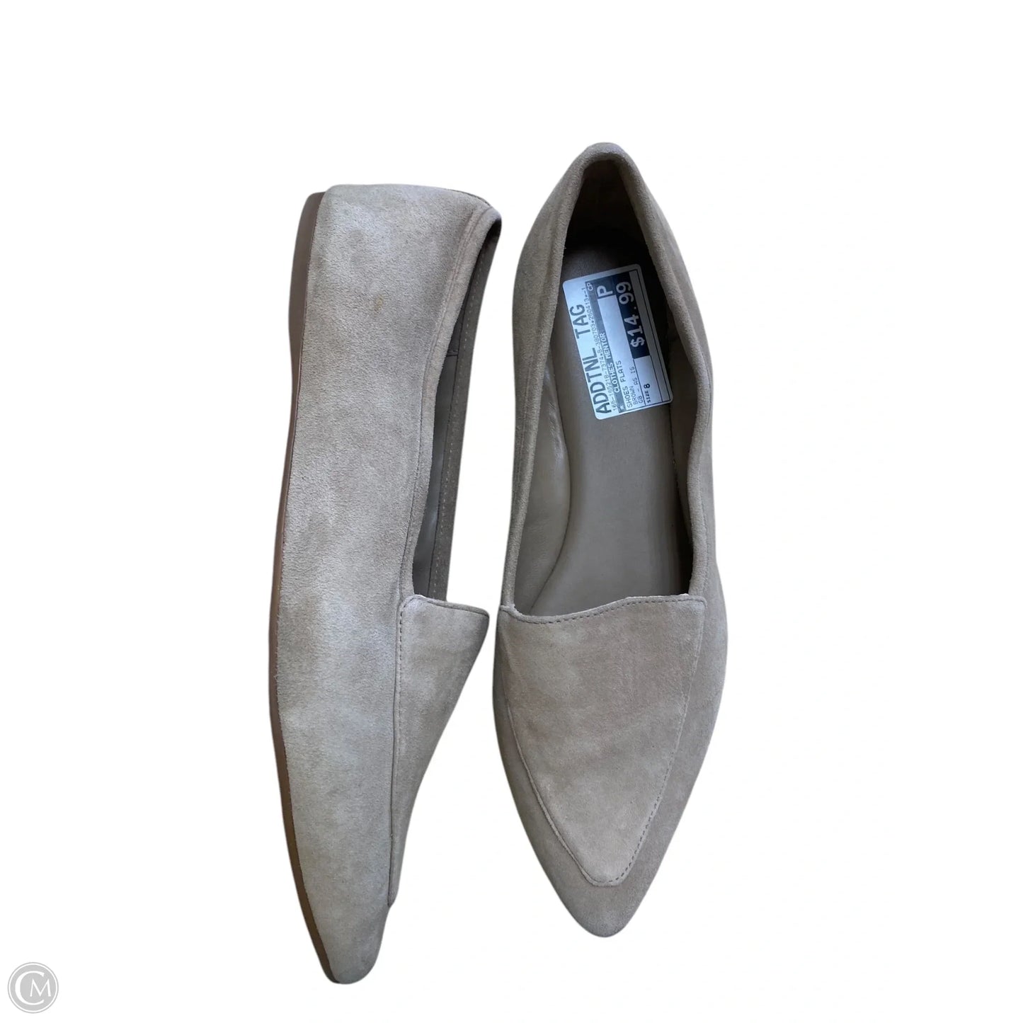Shoes Flats By Clothes Mentor In Brown, Size: 8