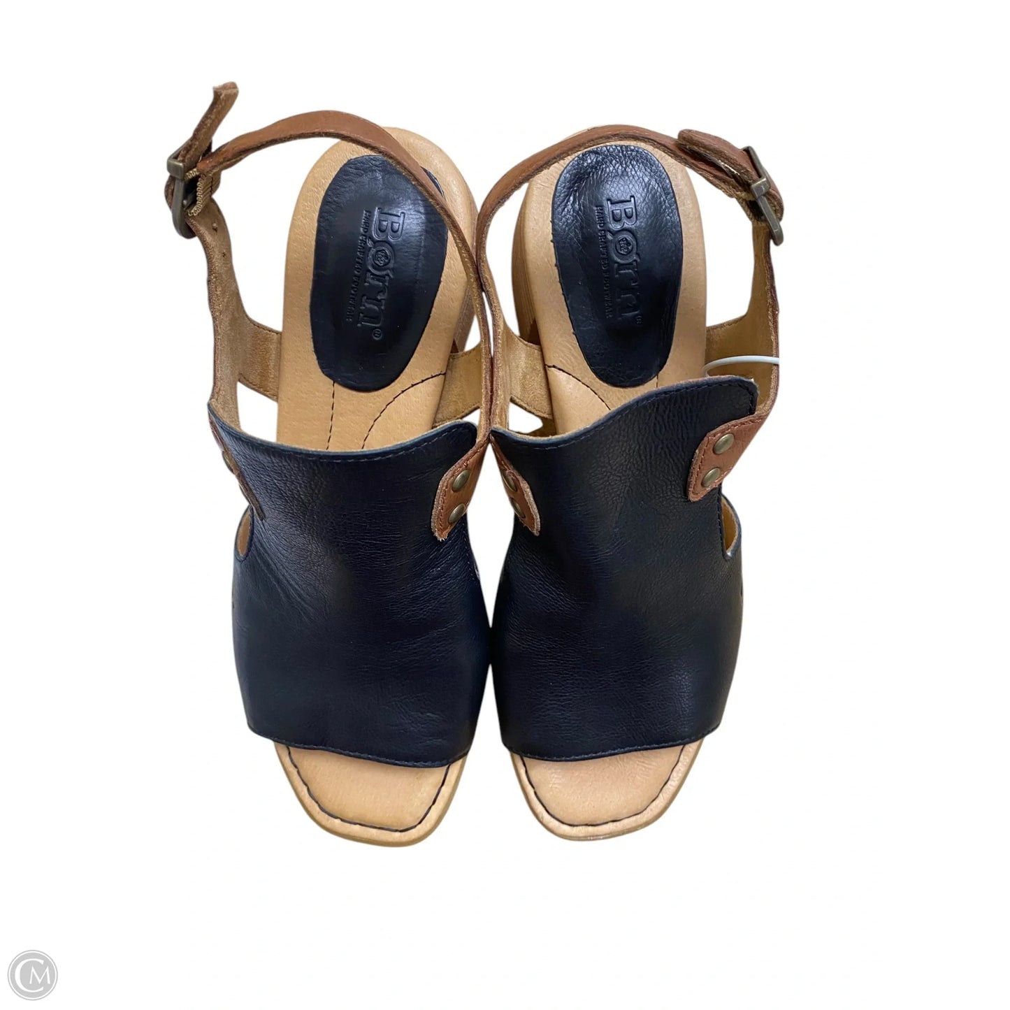 Sandals Heels Wedge By Sorel In Blue, Size: 8