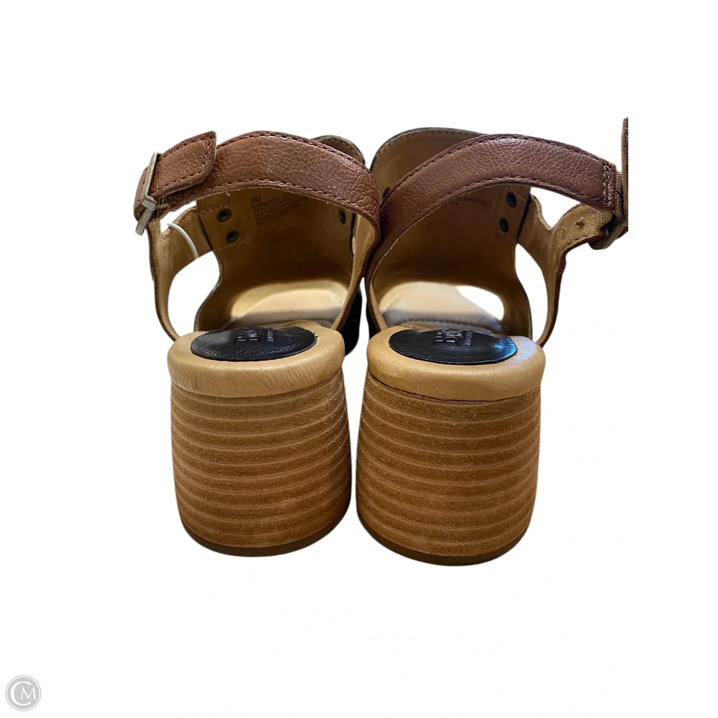 Sandals Heels Wedge By Sorel In Blue, Size: 8