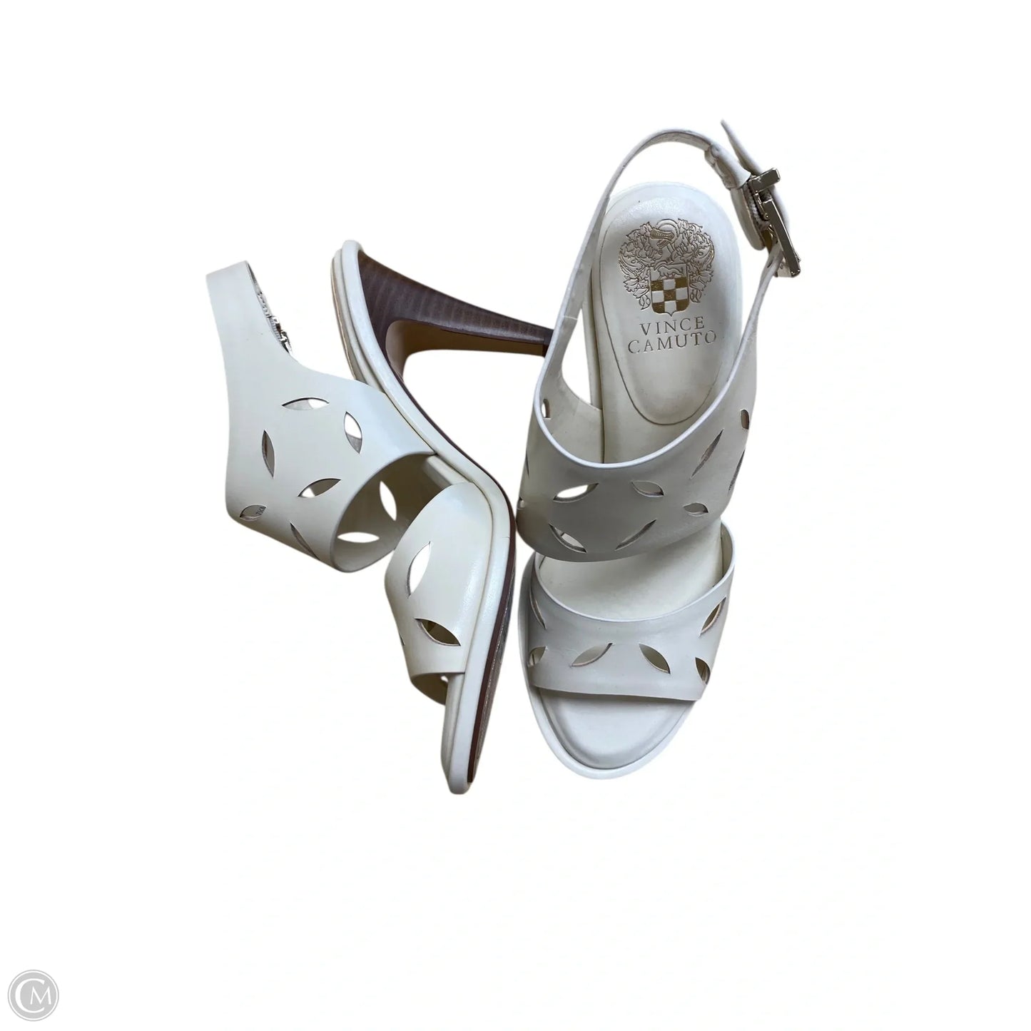 Shoes Heels Stiletto By Vince Camuto In Cream, Size: 7.5