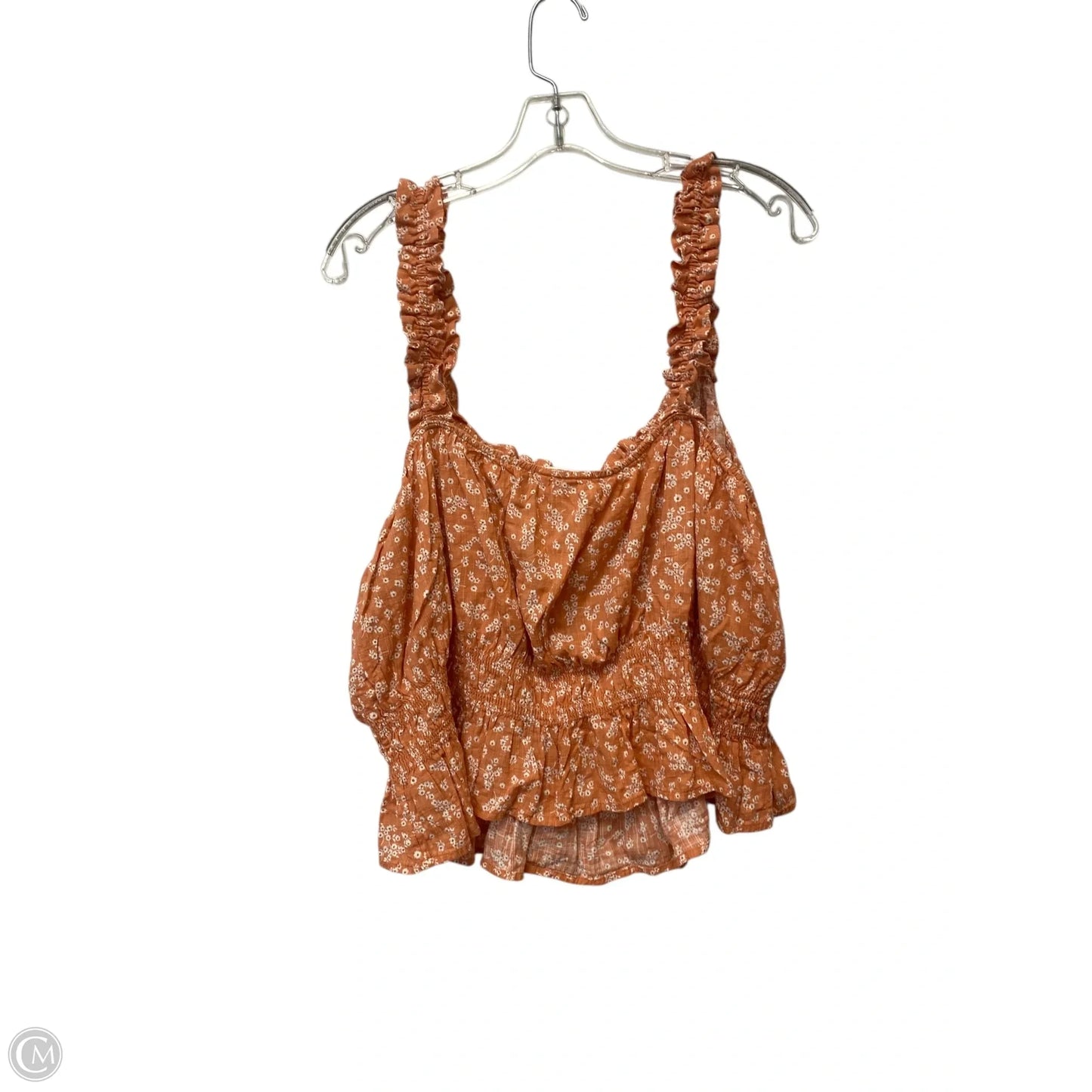 Top Sleeveless By Ana In Orange, Size: Xl