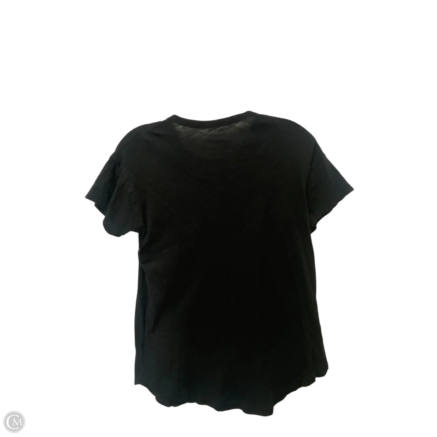 Top Short Sleeve Basic By Madewell In Black, Size: S