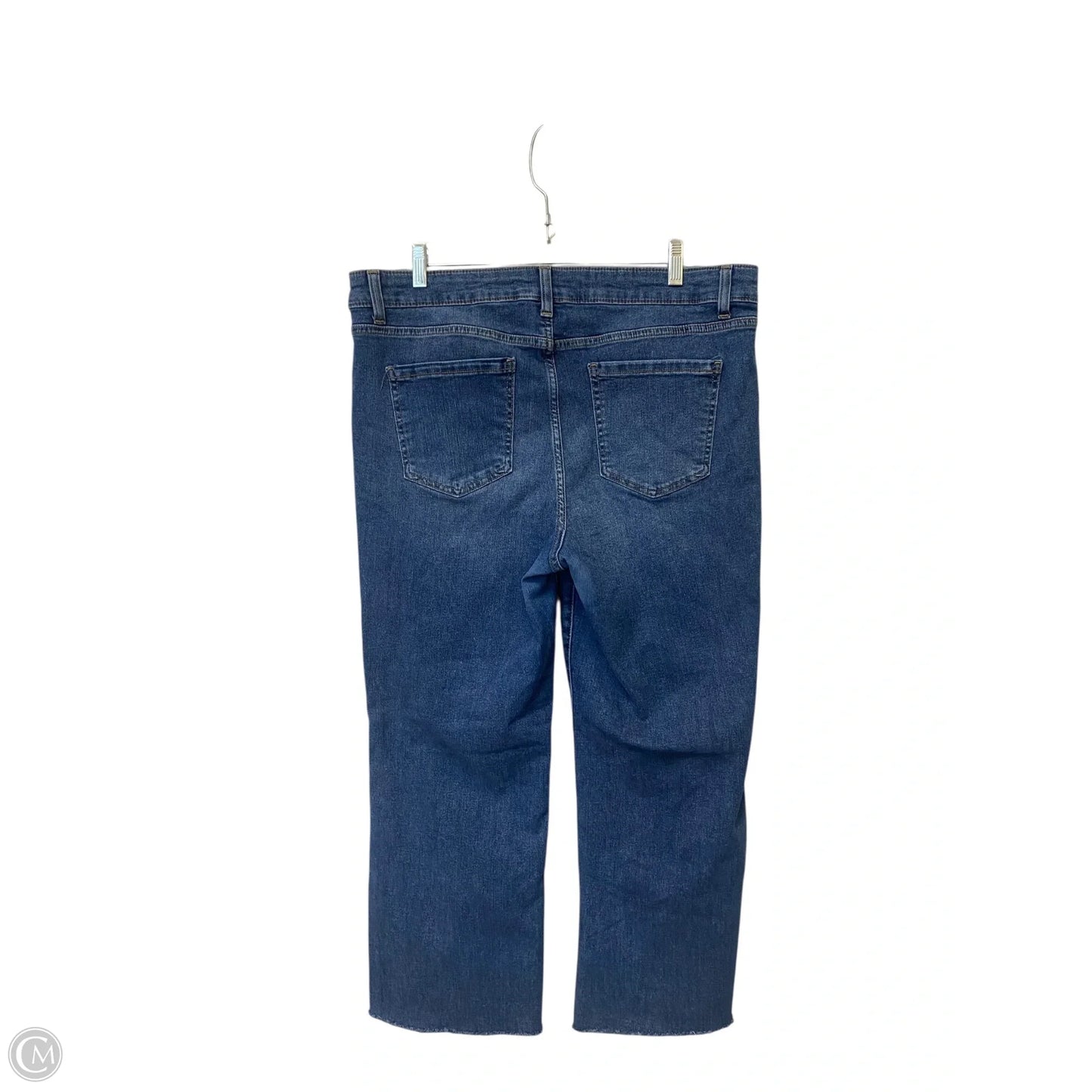 Jeans Straight By Time And Tru In Blue Denim, Size: 18