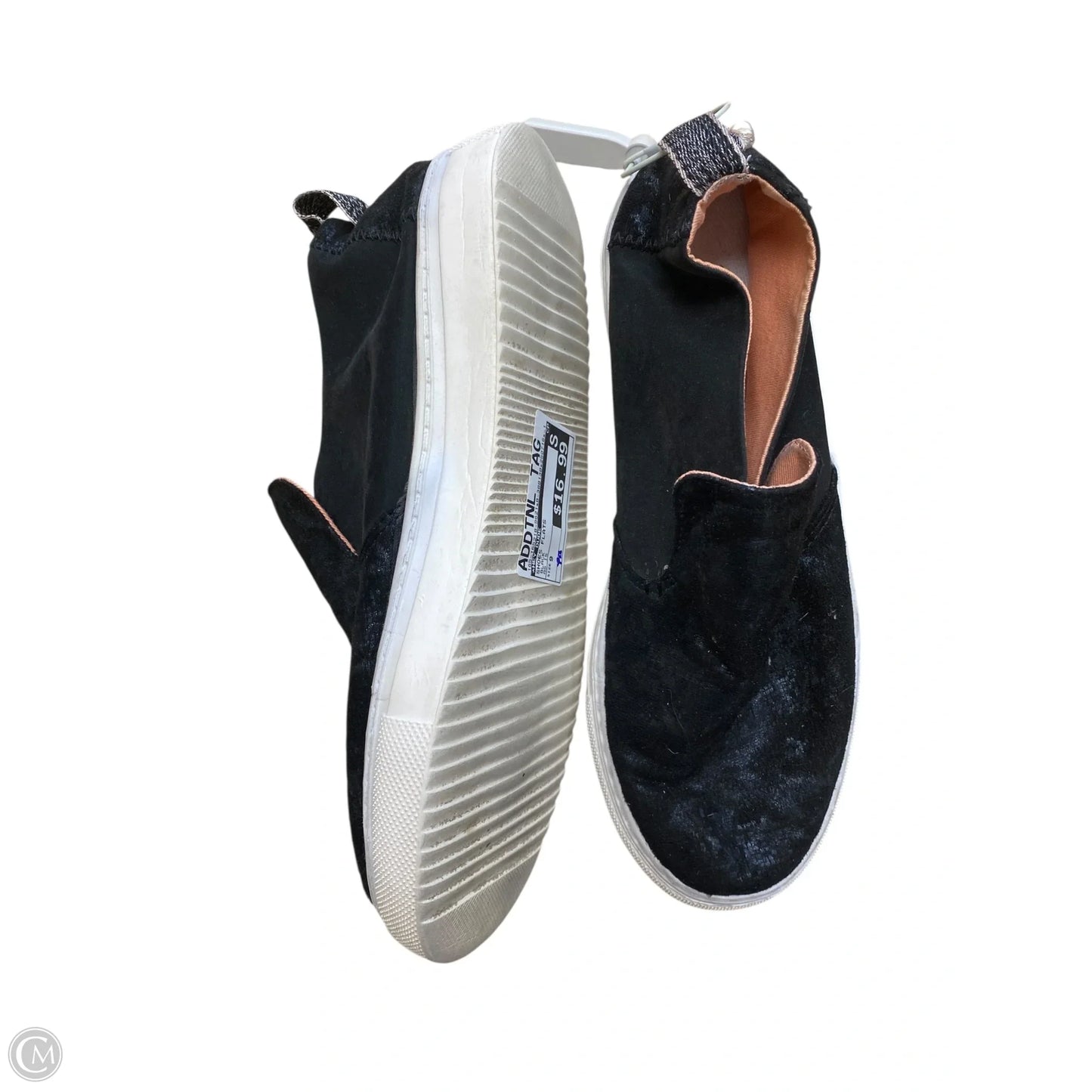 Shoes Flats By Hey Dude In Black, Size: 9