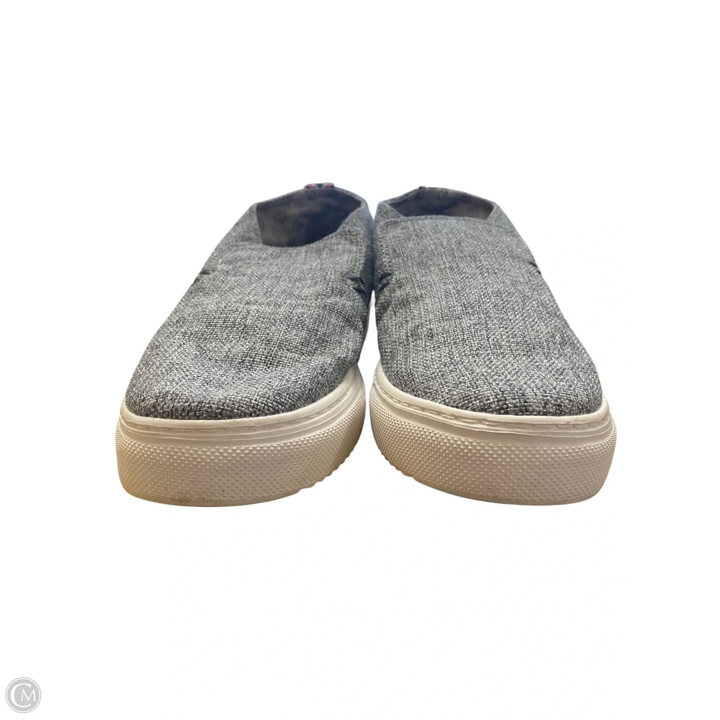 Shoes Flats By Hey Dude In Grey, Size: 9