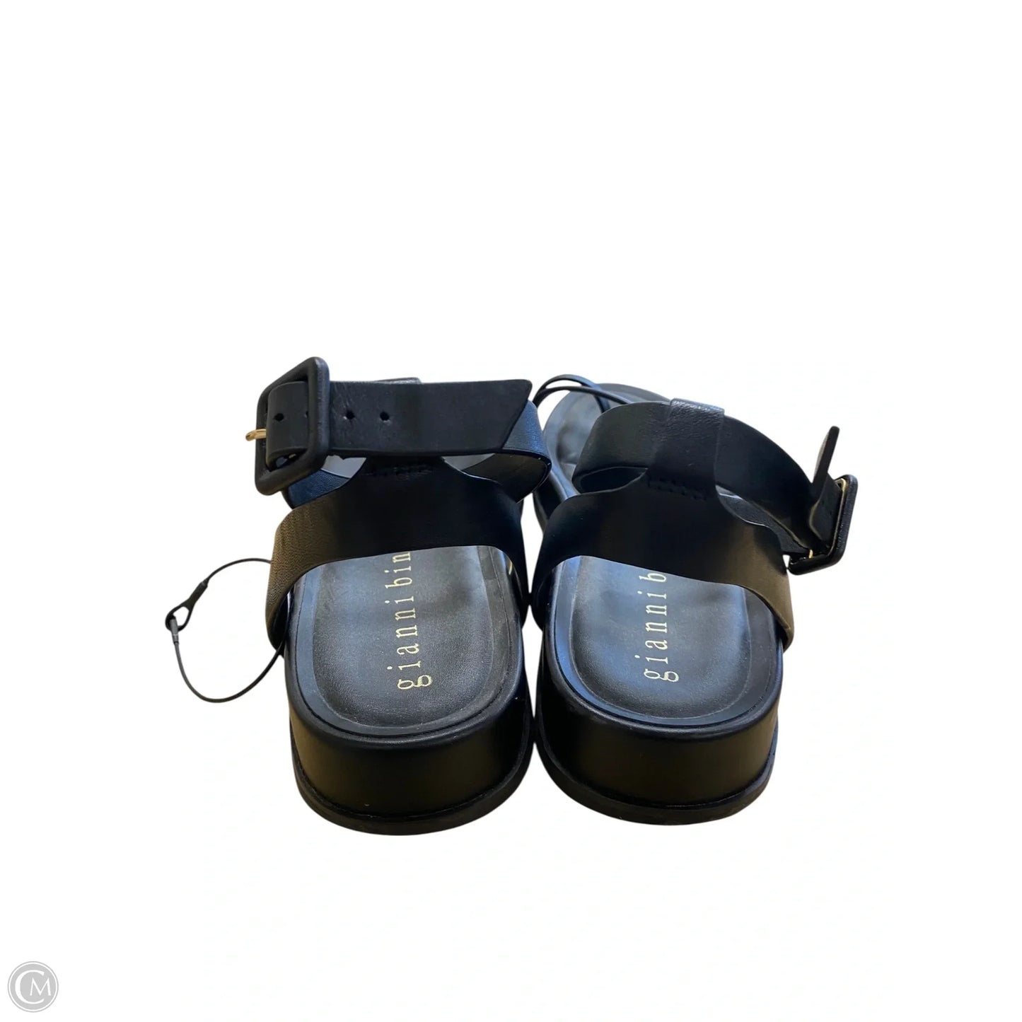 Sandals Flats By Gianni Bini In Black, Size: 8