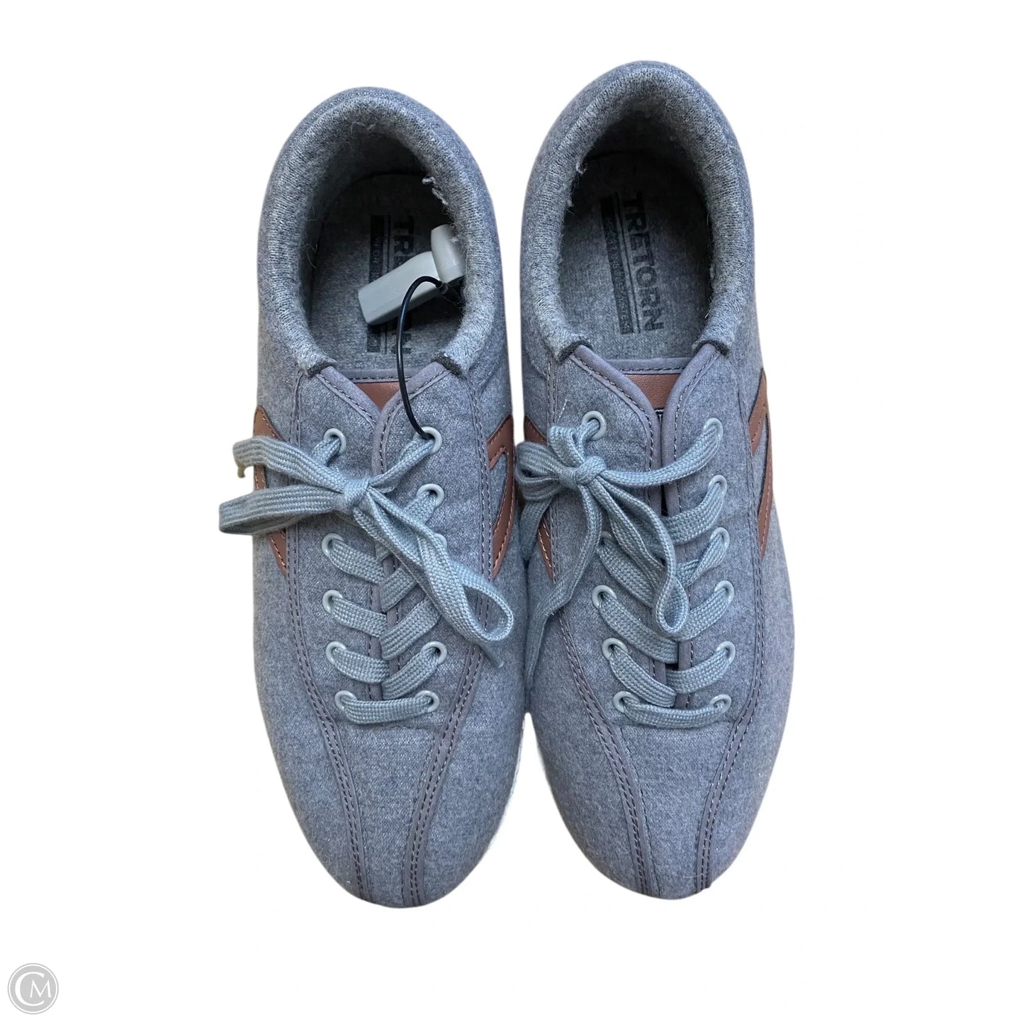 Shoes Sneakers By Clothes Mentor In Grey, Size: 9.5