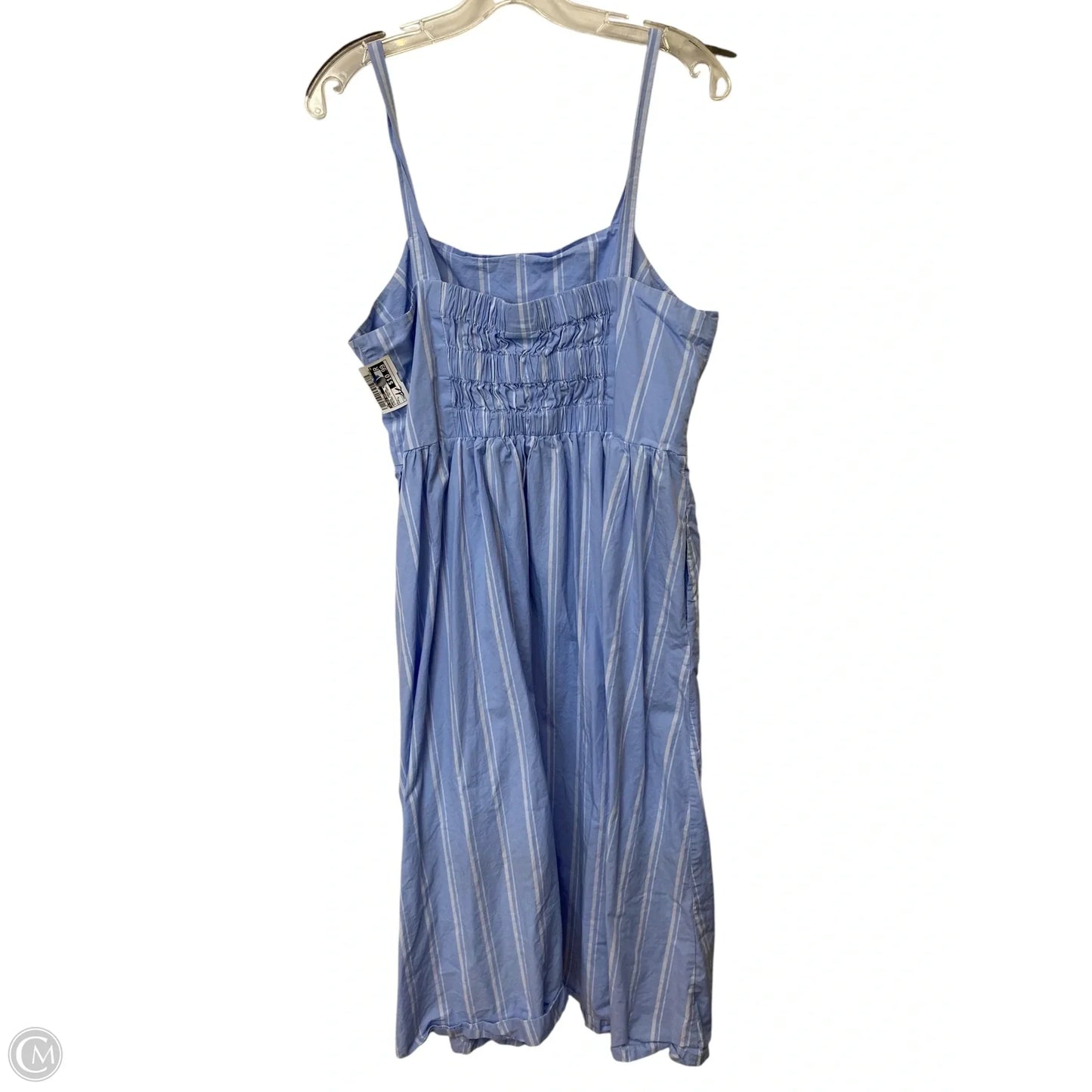 Dress Casual Midi By A New Day In Striped Pattern, Size: L