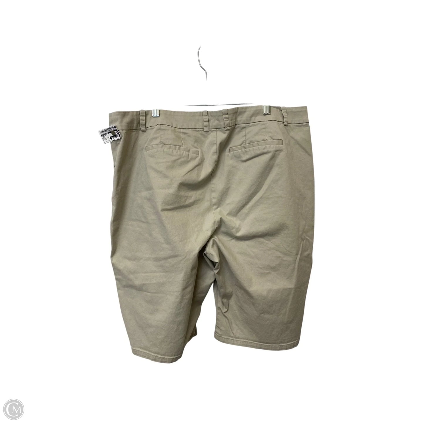 Shorts By Lane Bryant In Tan, Size: 18
