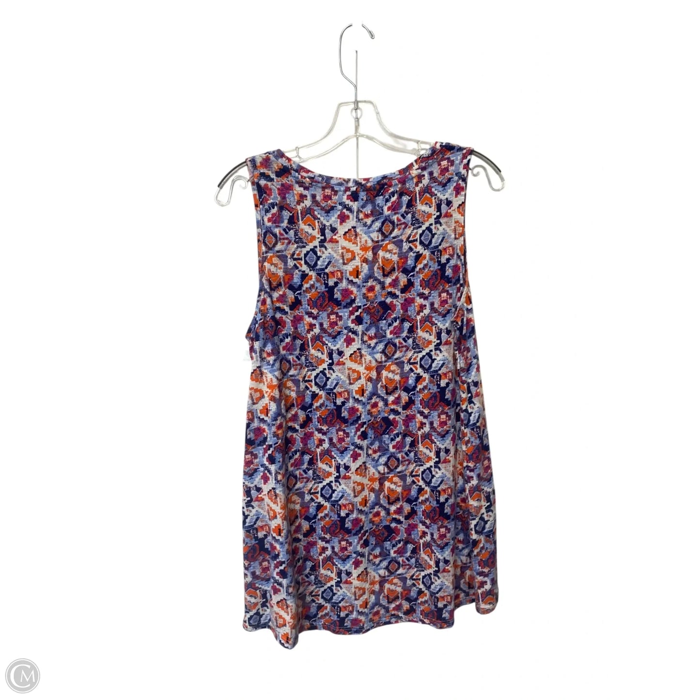 Top Sleeveless By New Directions In Multi-colored, Size: M