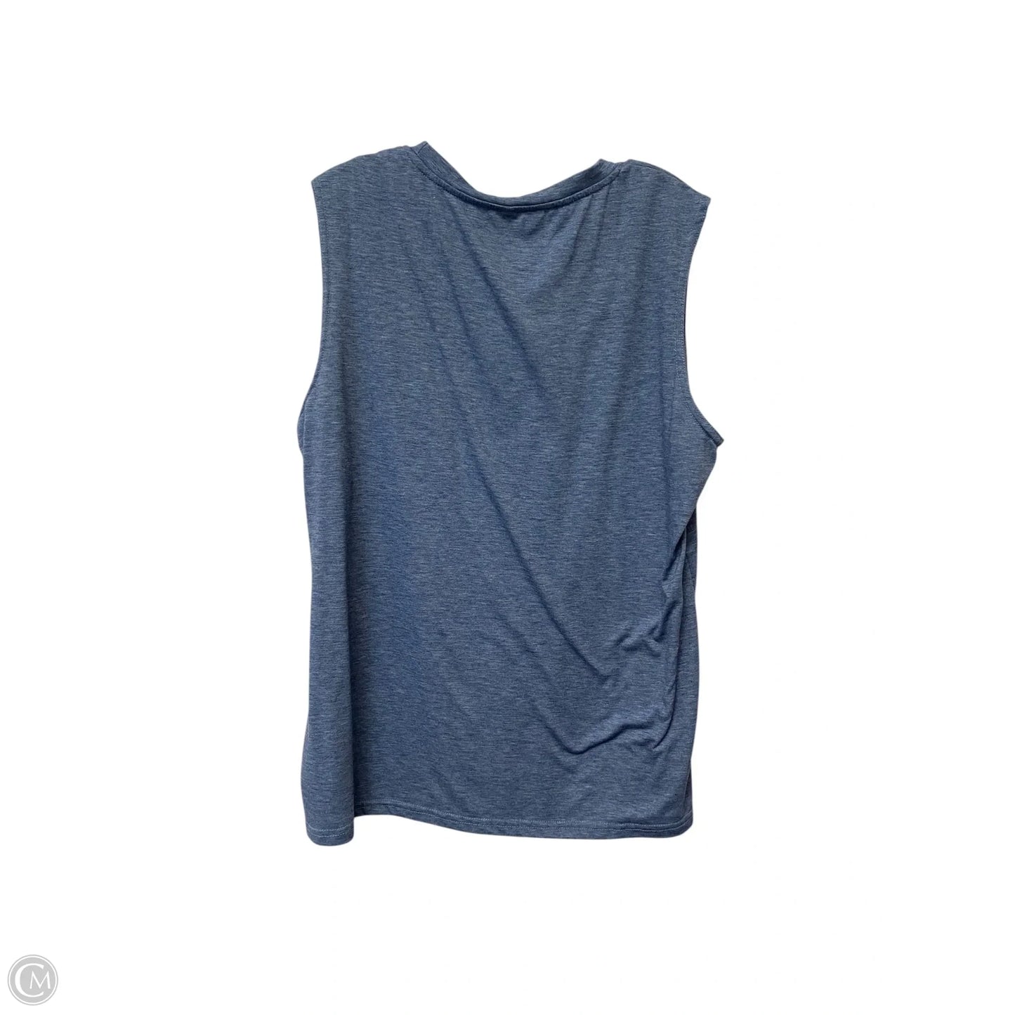 Top Sleeveless By Clothes Mentor In Blue, Size: 2x