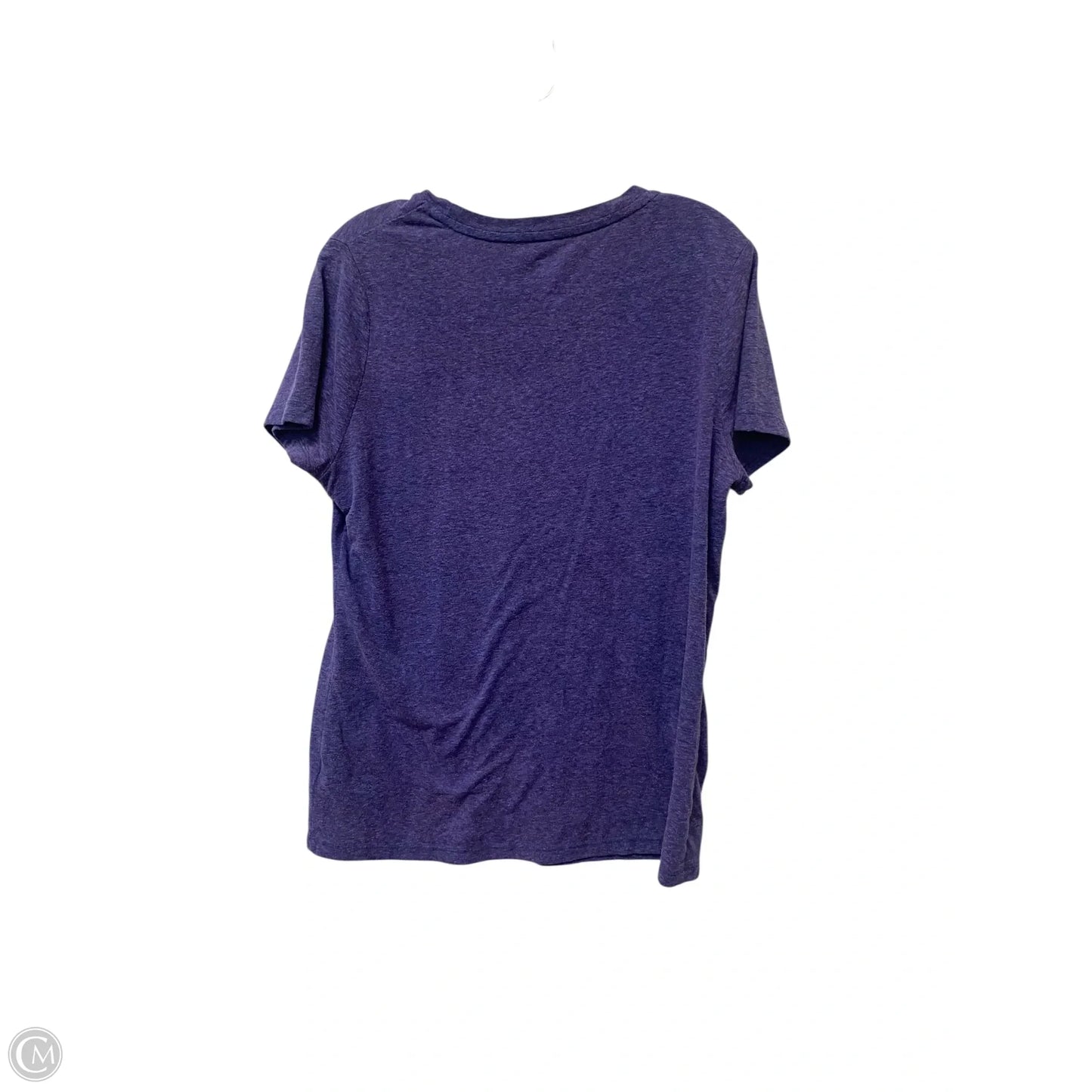 Top Short Sleeve By Mossimo In Purple, Size: Xxl
