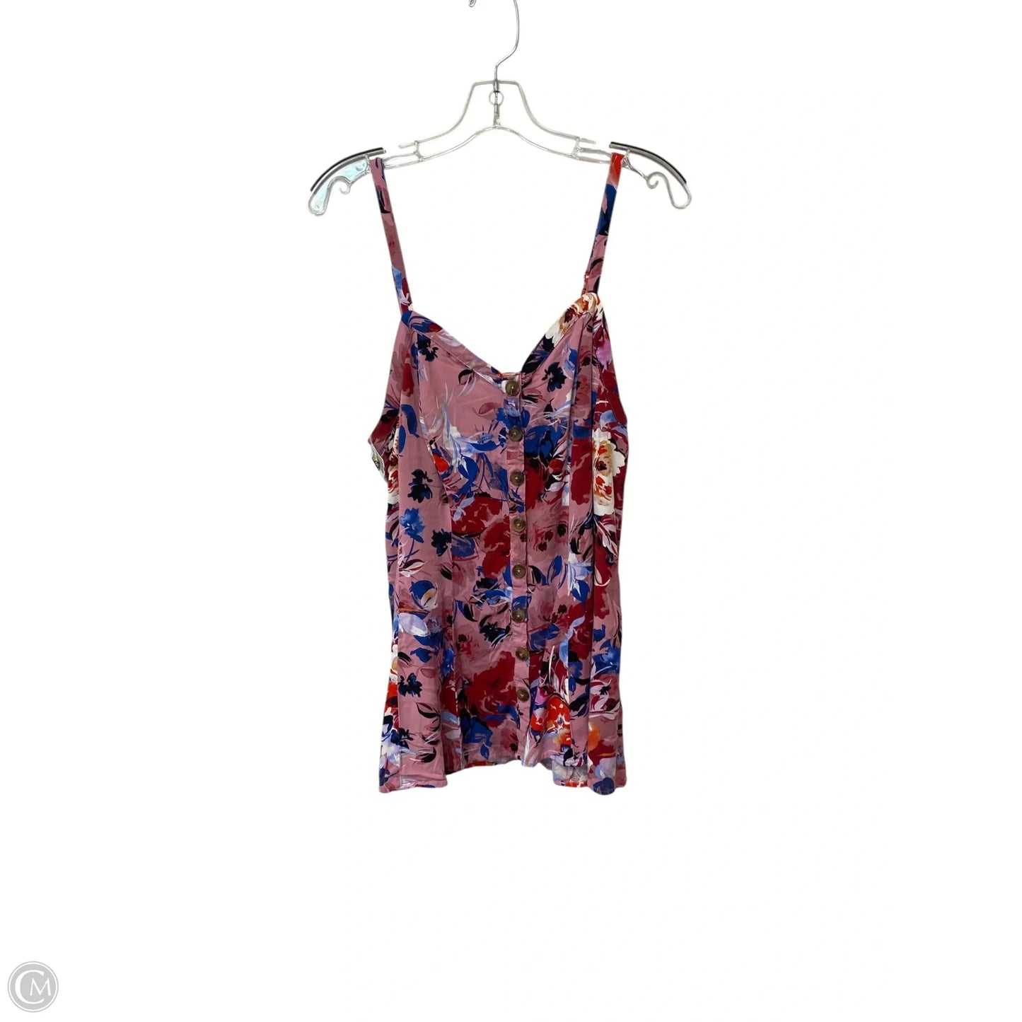 Top Sleeveless By Torrid In Purple, Size: 1x