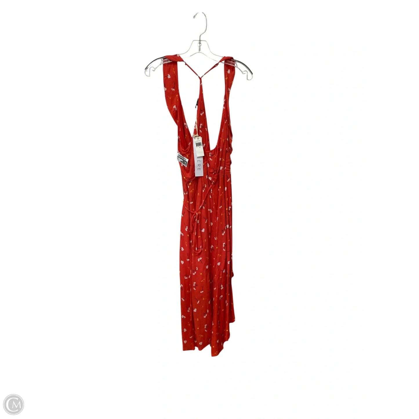 Dress Casual Midi By Lumiere In Red, Size: S