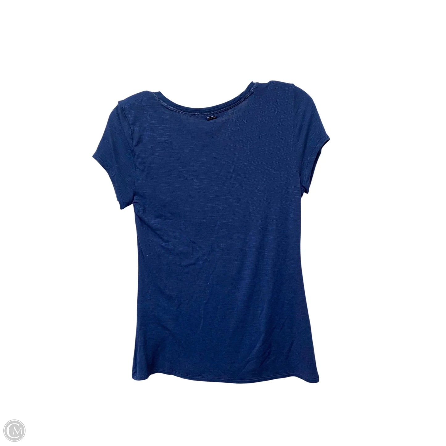 Top Short Sleeve By White House Black Market In Blue, Size: Xs