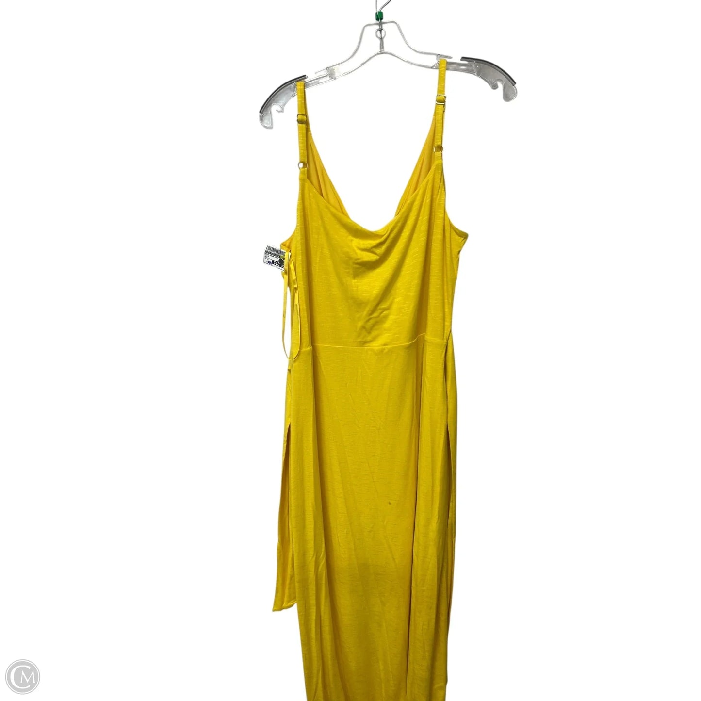 Dress Casual Maxi By White House Black Market In Yellow, Size: 14