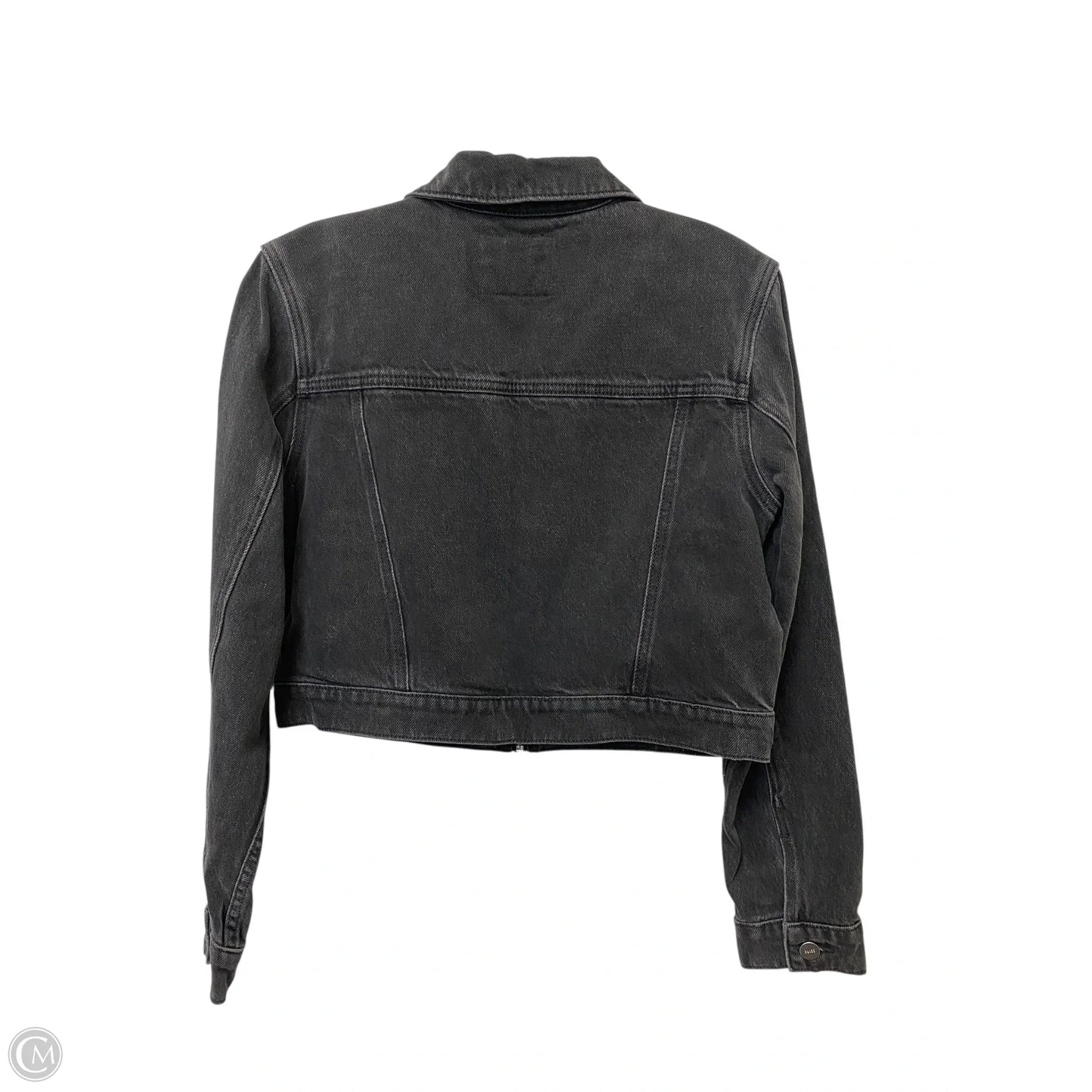 Jacket Denim By Paige In Black, Size: S