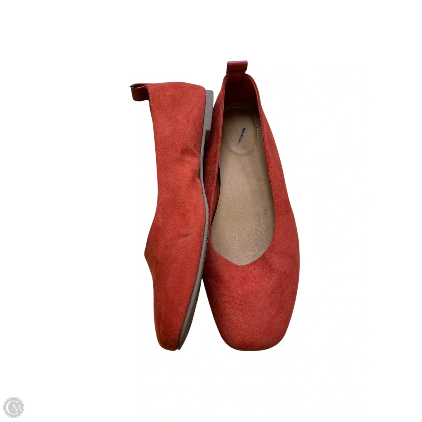 Shoes Flats By Universal Thread In Red, Size: 7