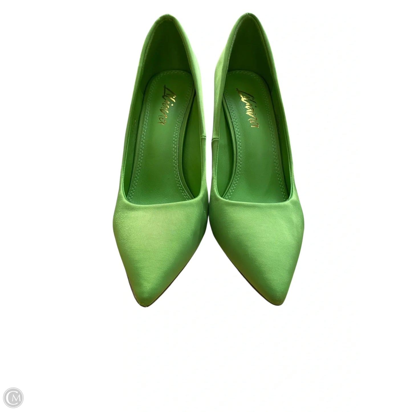 Shoes Heels Stiletto By Liliana In Green, Size: 11