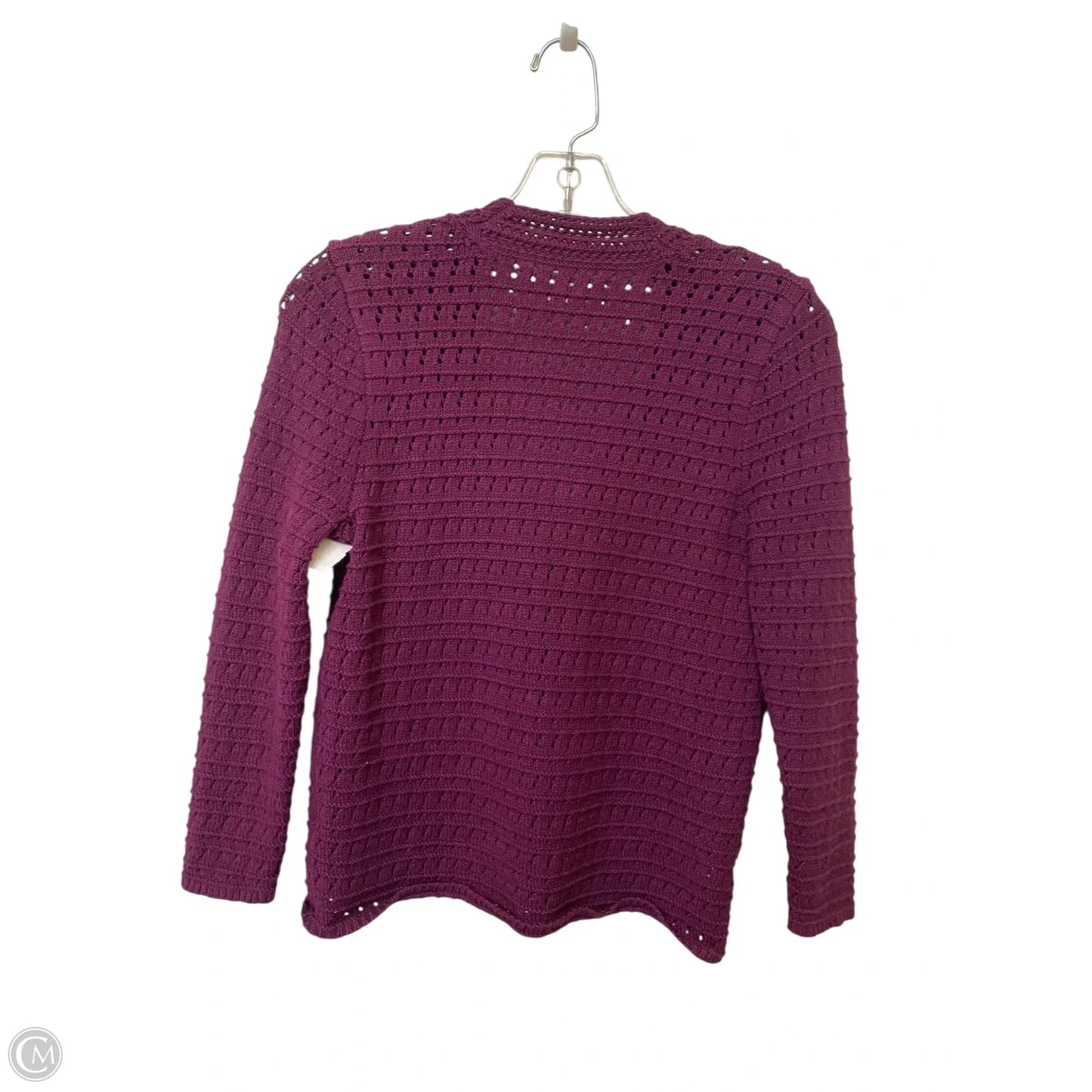 Cardigan By Loft In Purple, Size: M
