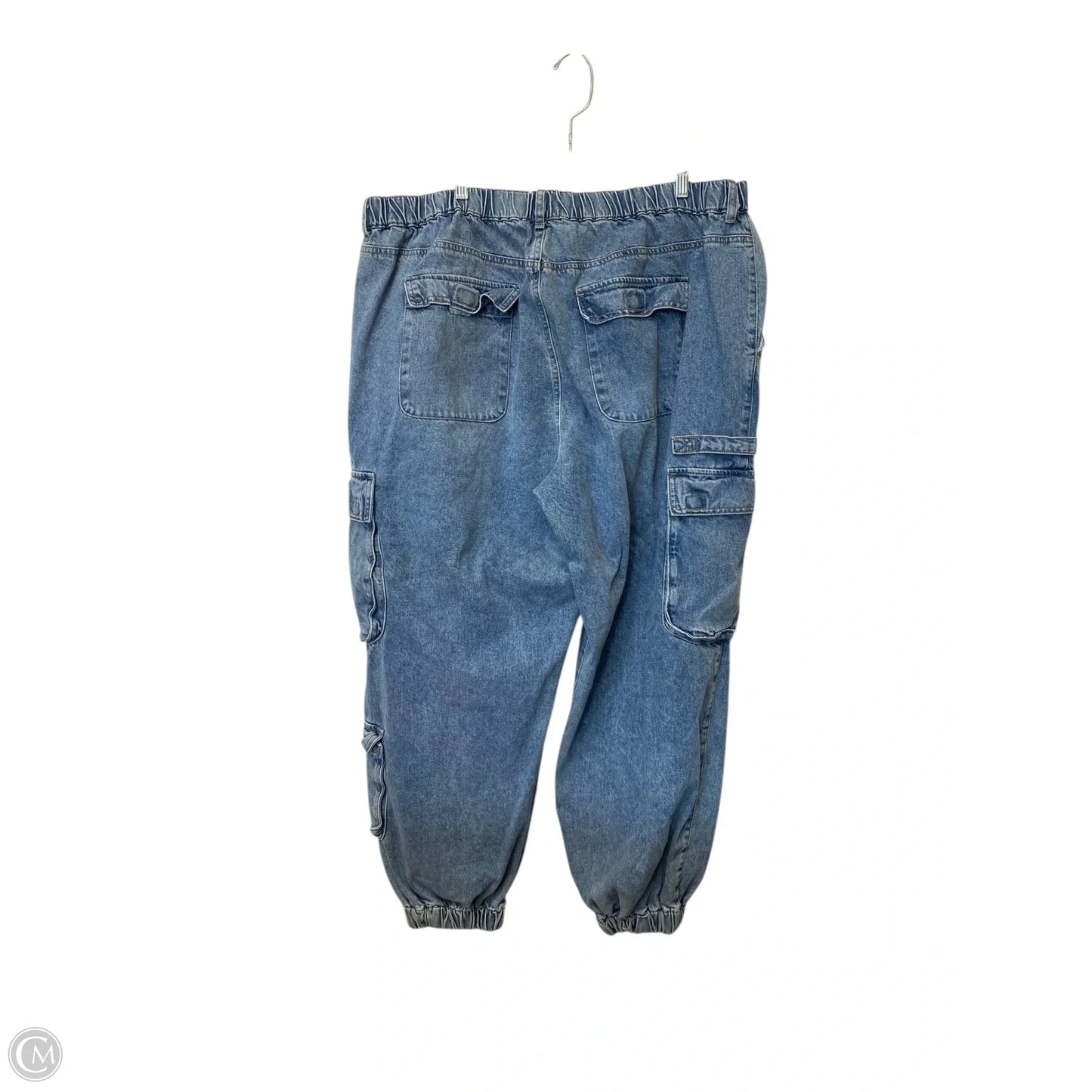 Pants Cargo & Utility By Forever 21 In Blue Denim, Size: 3x