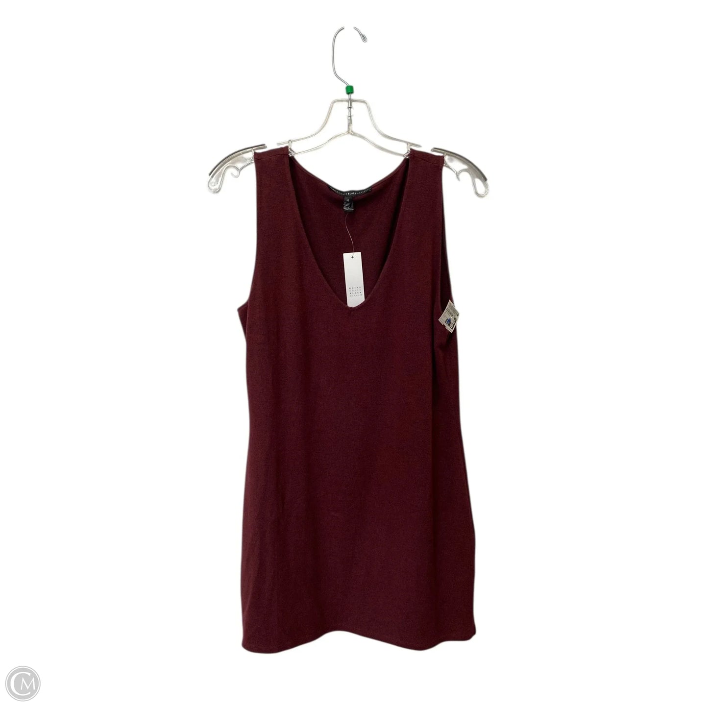 Top Sleeveless By White House Black Market In Red, Size: M
