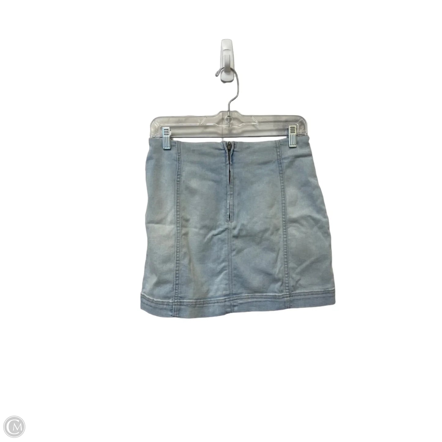 Skirt Mini & Short By Wild Fable In Blue Denim, Size: 6