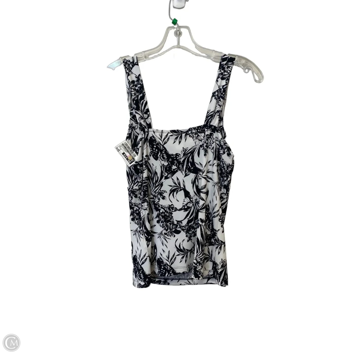 Top Sleeveless By White House Black Market In Black & White, Size: Xs