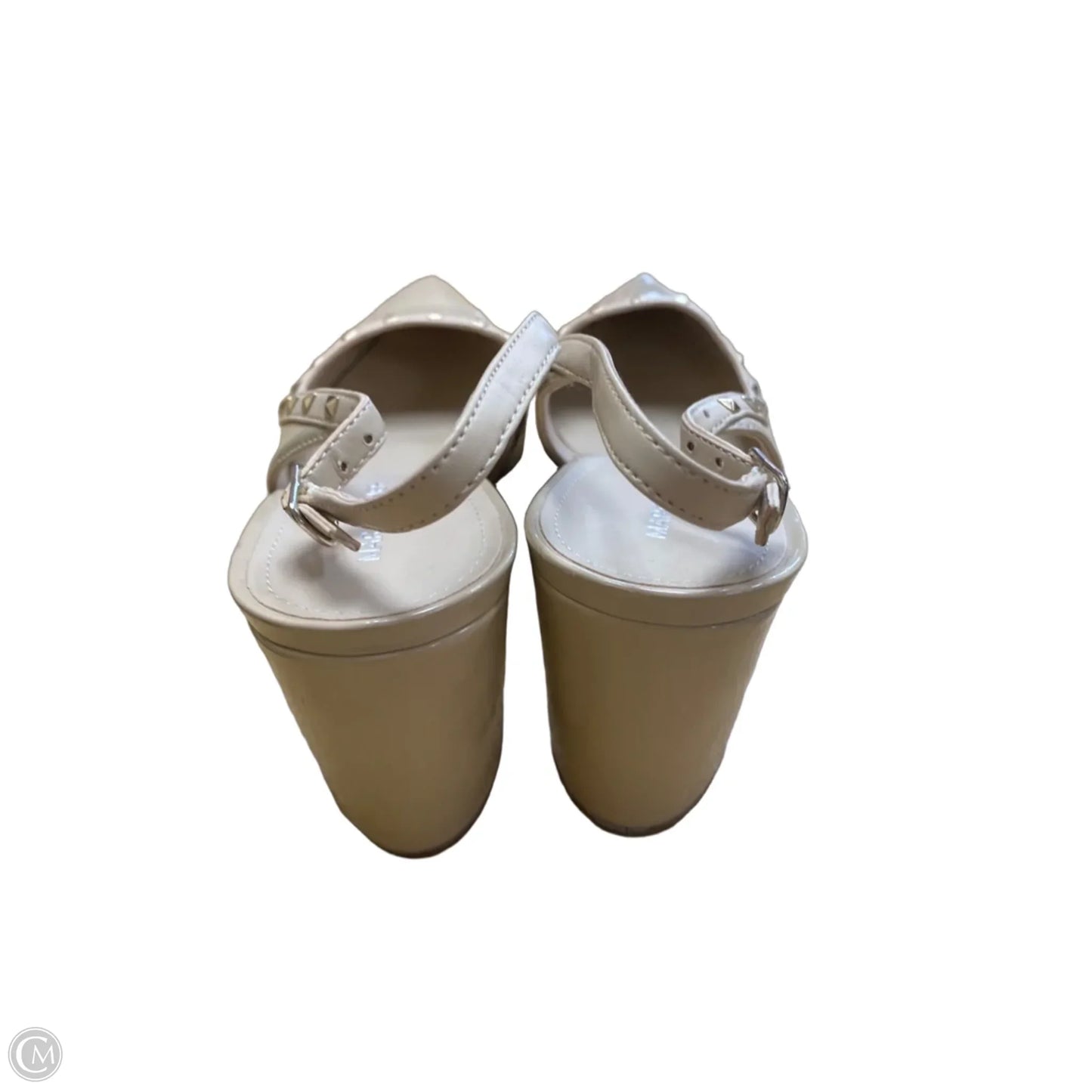 Shoes Heels Block By Marc Fisher In Beige, Size: 7
