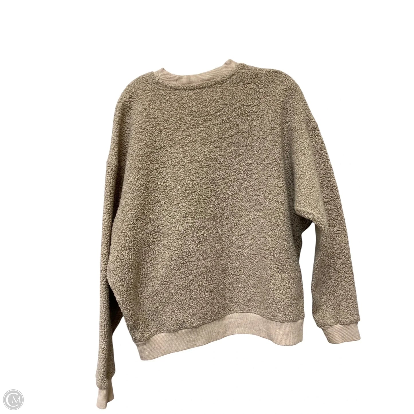 Sweatshirt Crewneck By Outdoor Voices In Cream, Size: M