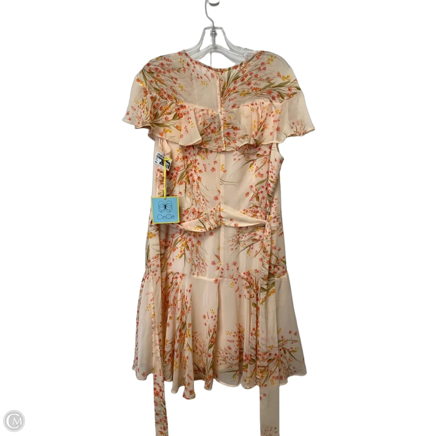 Dress Party Short By Cece In Peach, Size: Xl