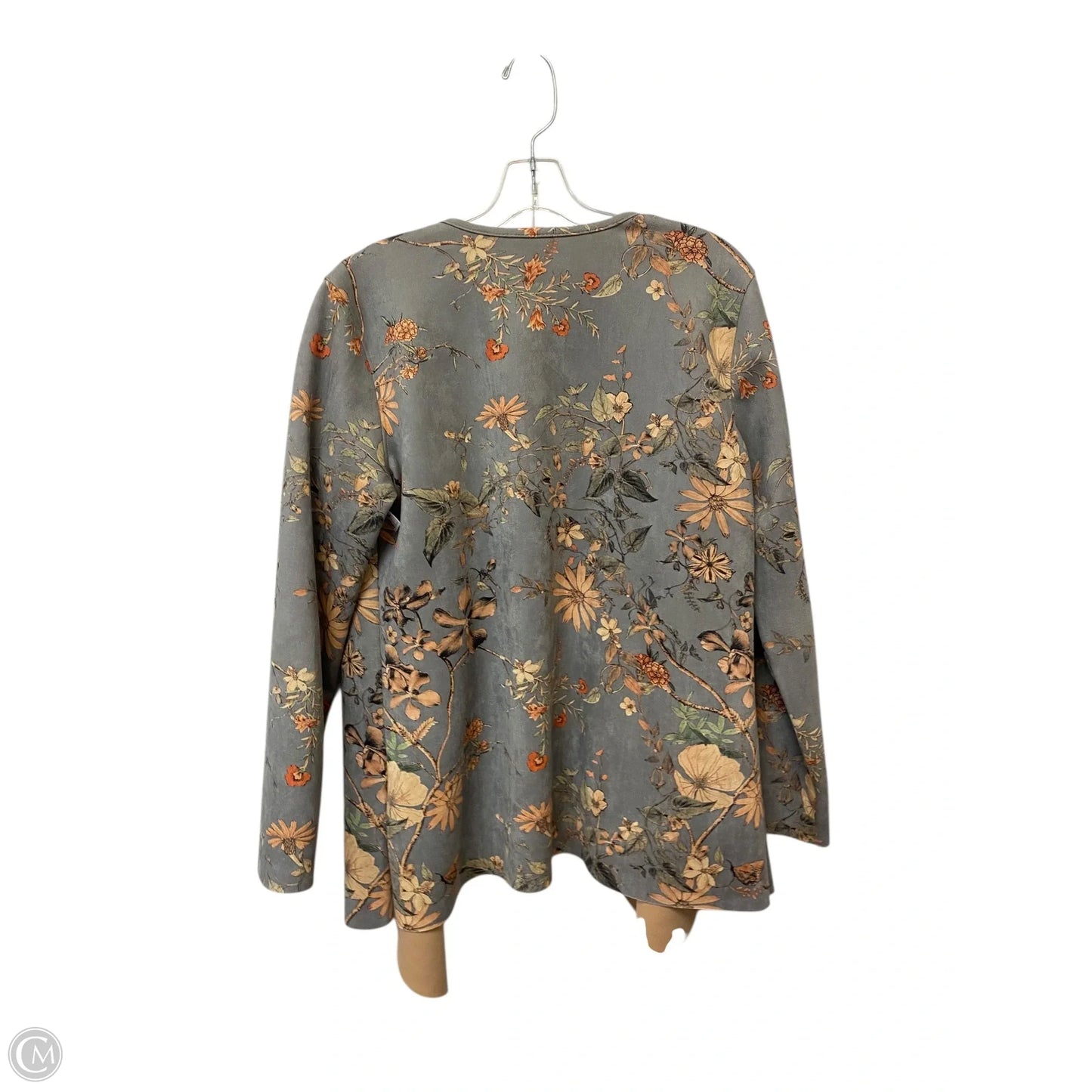 Jacket Other By Soft Surroundings In Floral Print, Size: L