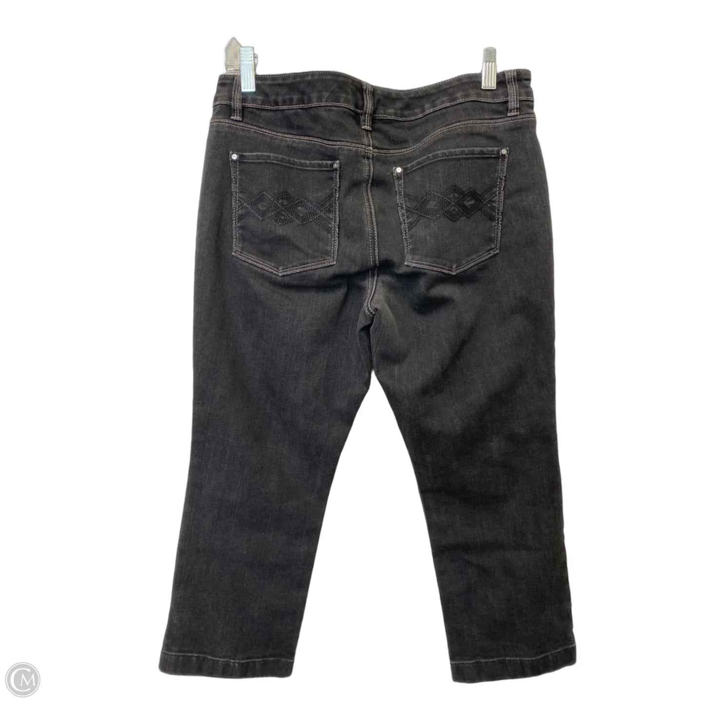 Pants Cropped By White House Black Market In Black, Size: 8