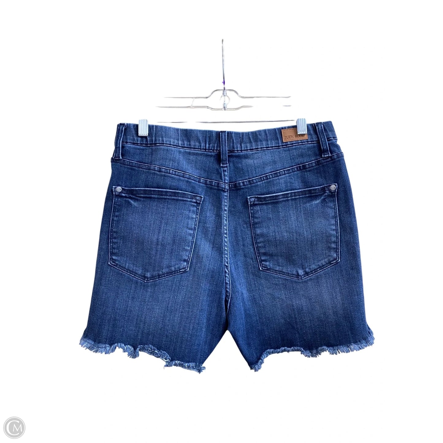 Shorts By Judy Blue In Blue Denim, Size: Xl