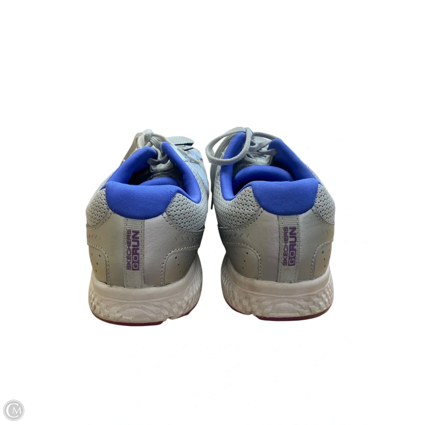 Shoes Athletic By Skechers In Grey, Size: 10