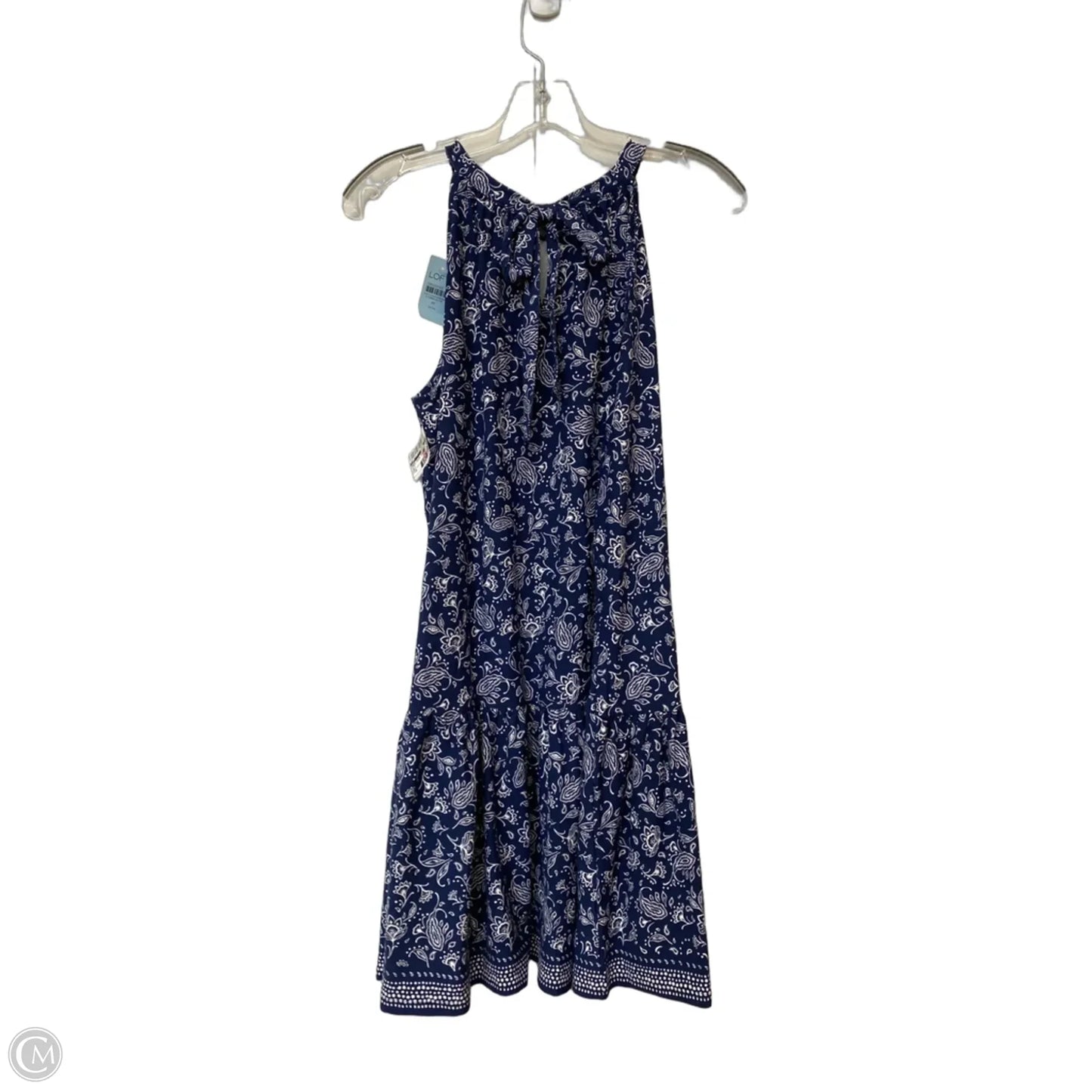 Dress Casual Short By Loft In Blue, Size: M