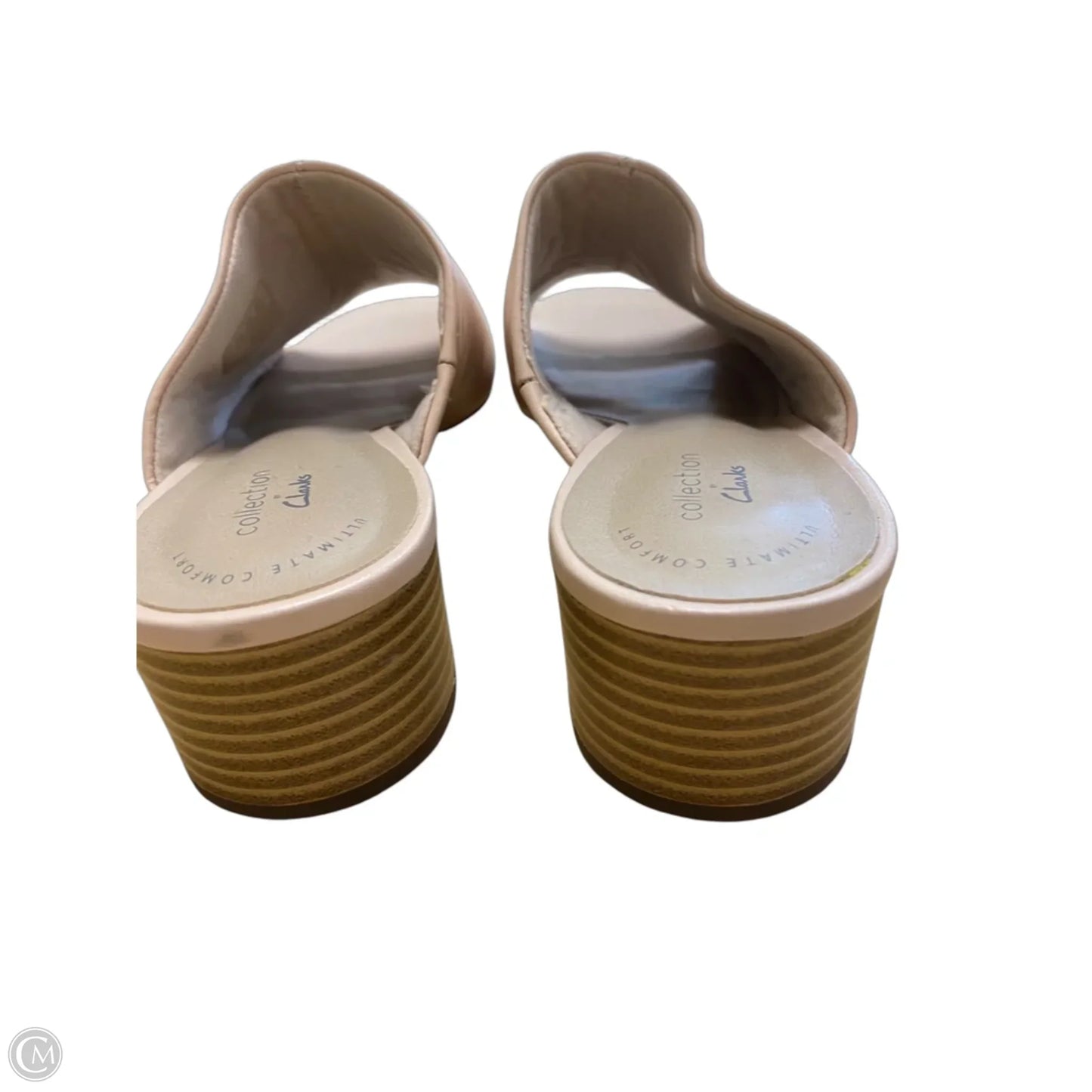 Shoes Heels Block By Clothes Mentor In Pink, Size: 8