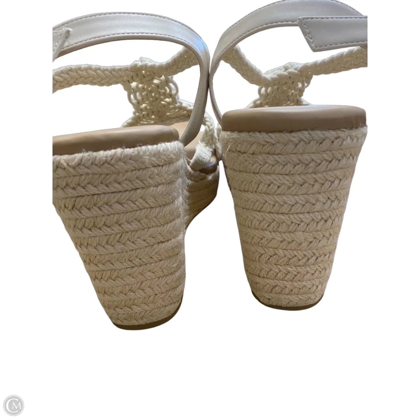 Shoes Heels Block By Torrid In Cream, Size: 12