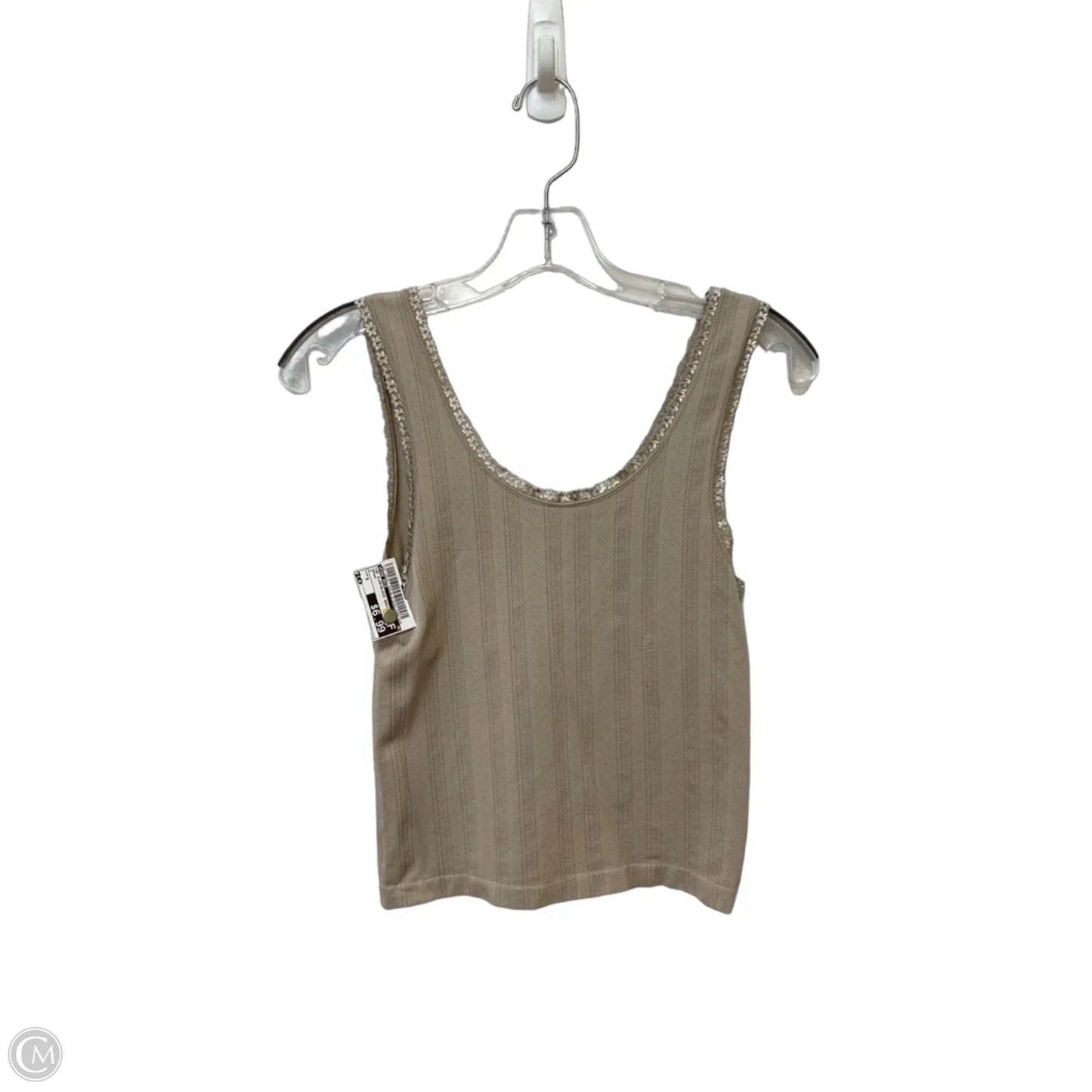 Top Sleeveless Basic By Pink Rose In Brown, Size: S