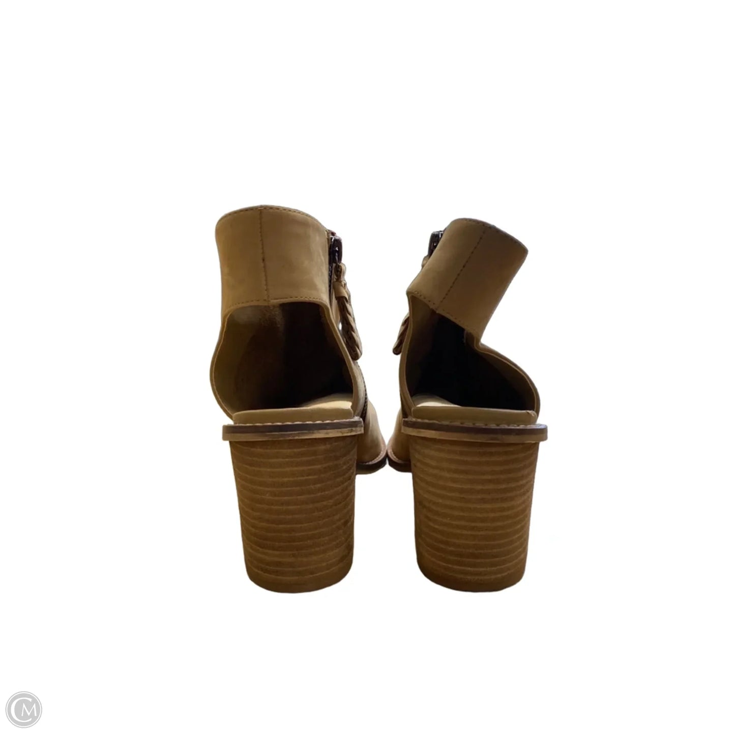 Shoes Heels Block By Chinese Laundry In Tan, Size: 7.5