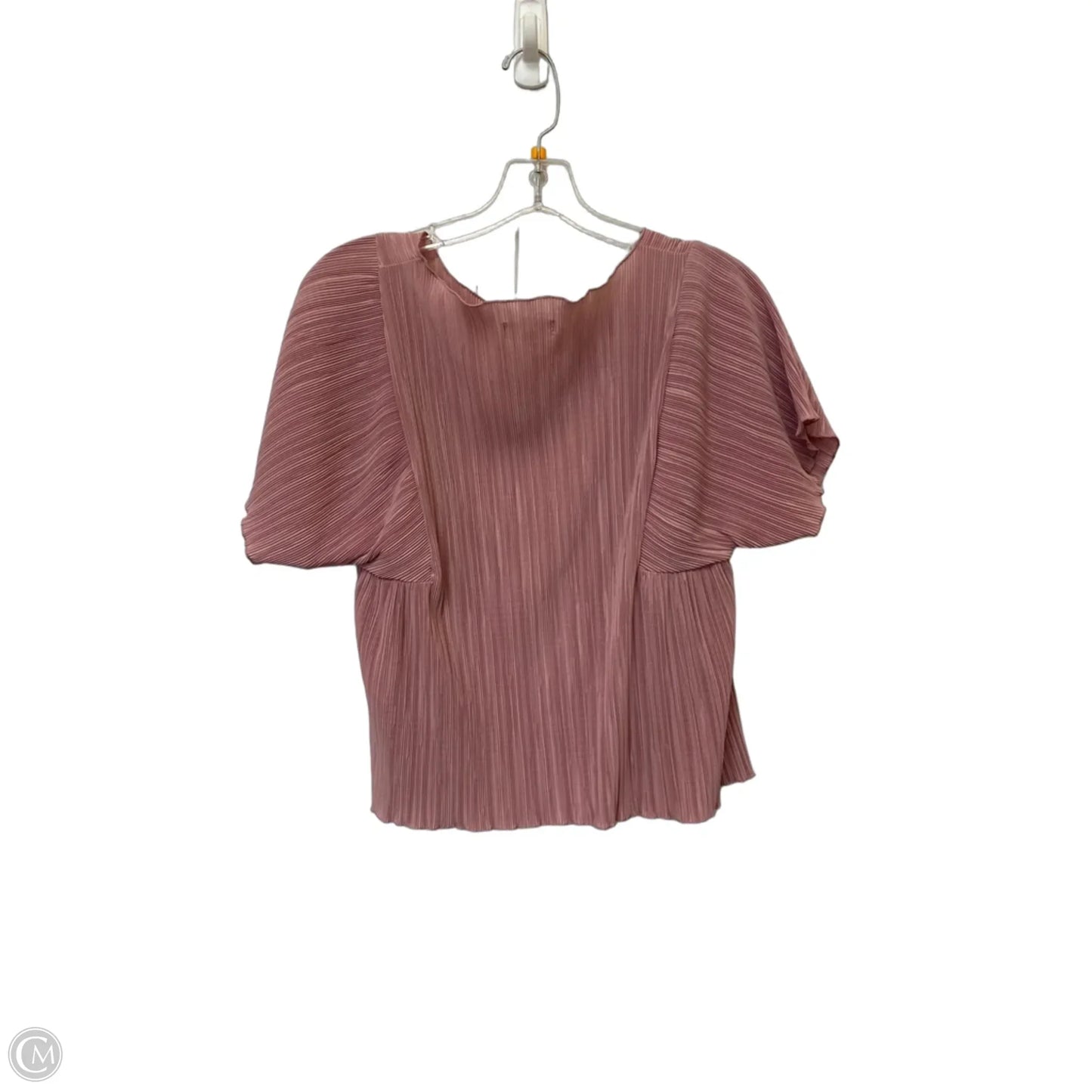 Top Short Sleeve By Madewell In Pink, Size: S