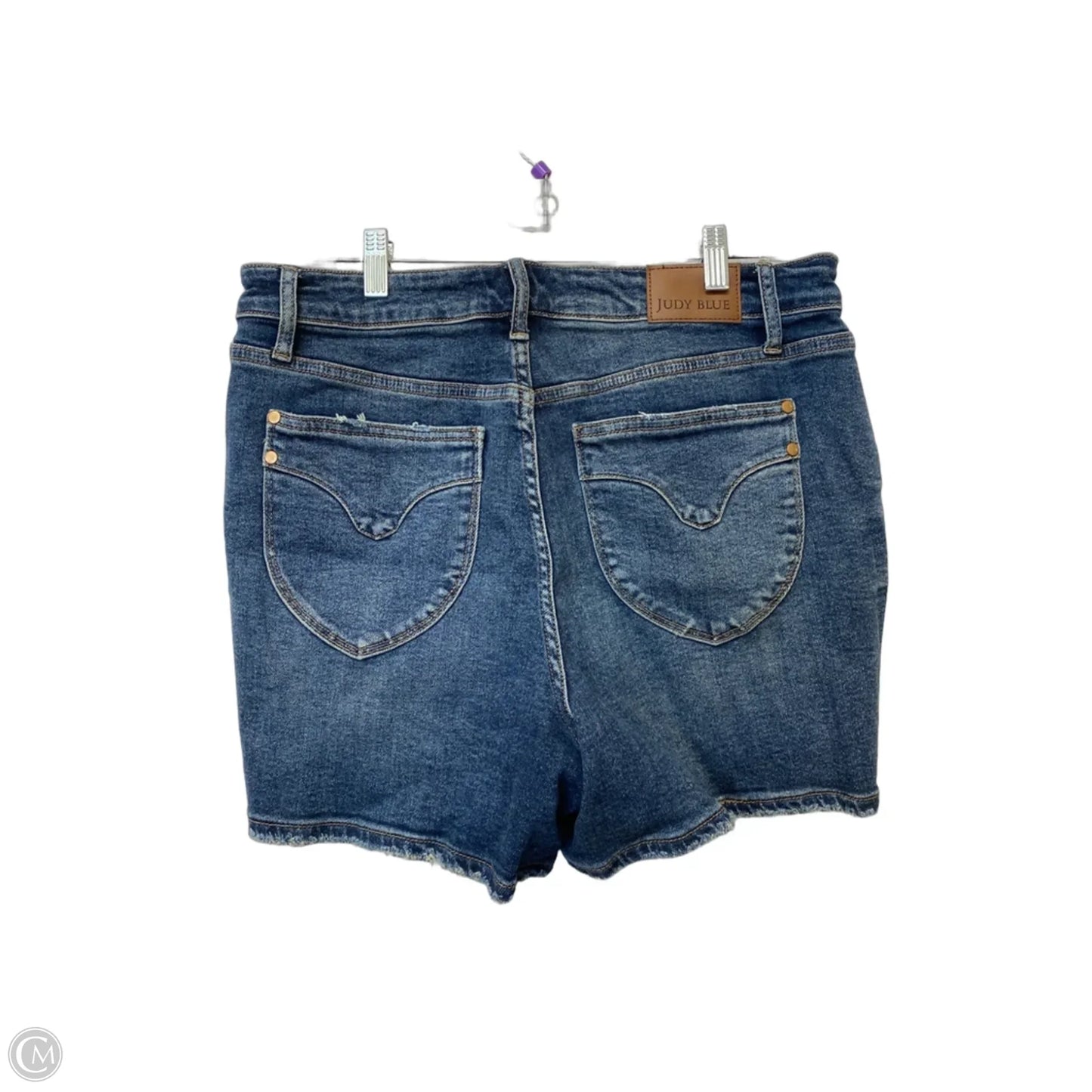 Shorts By Judy Blue In Blue, Size: Xl