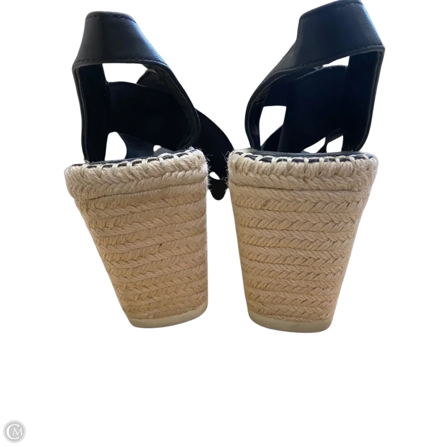 Shoes Heels Wedge By Vince Camuto In Black, Size: 9