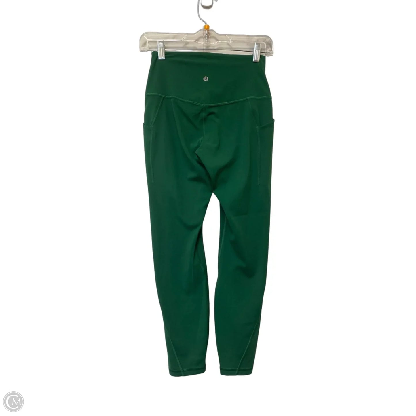 Athletic Leggings By Lululemon In Green, Size: 6