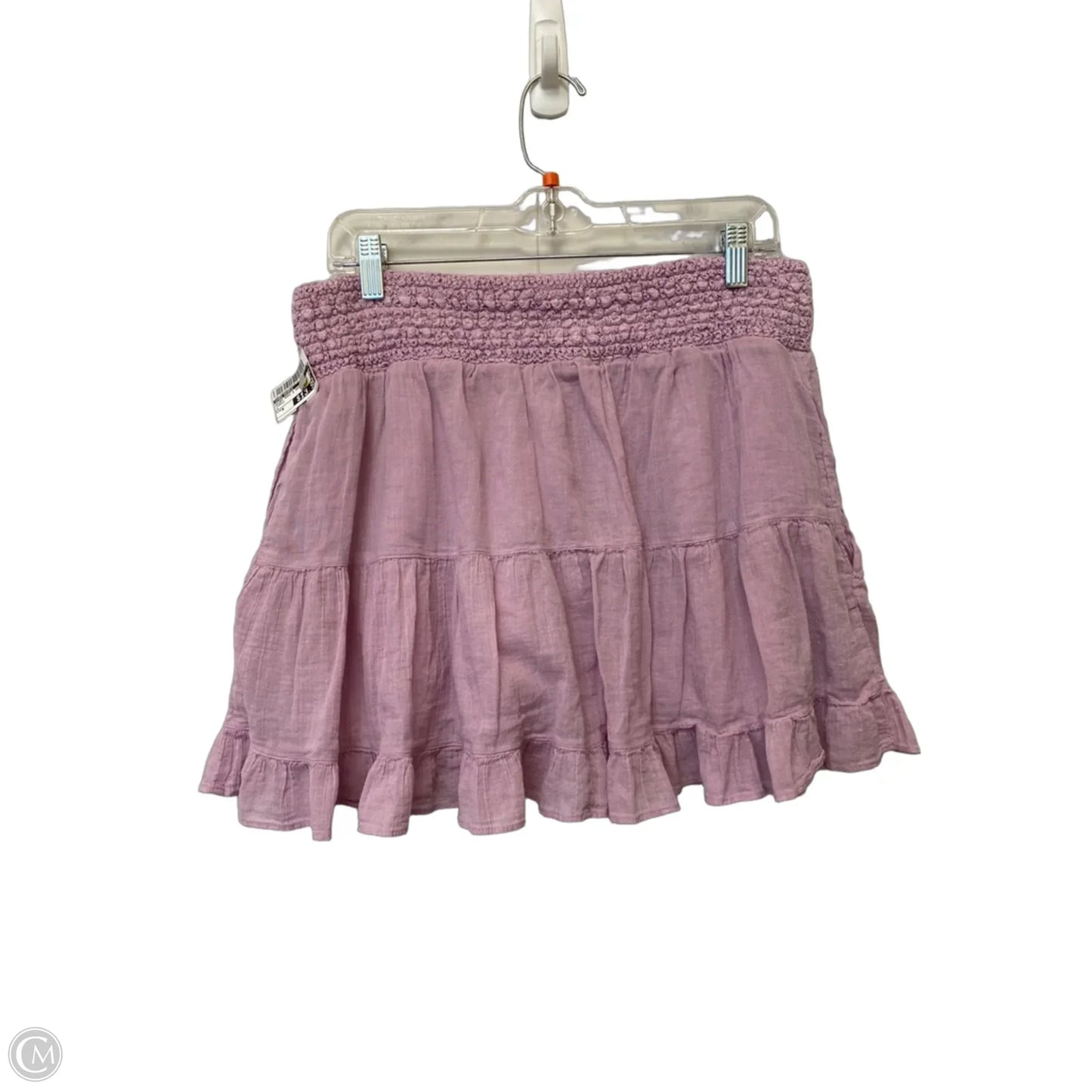 Skirt Mini & Short By Free People In Purple, Size: M