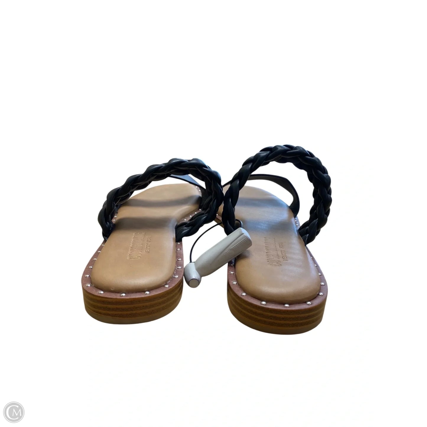 Sandals Flats By Cushionaire In Black, Size: 8
