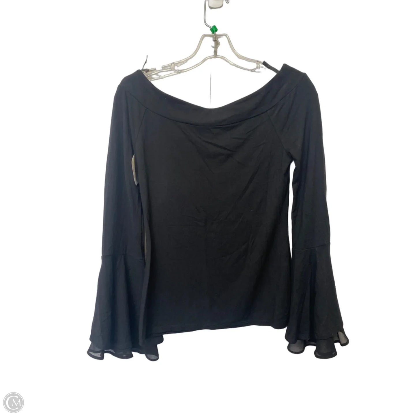 Top Long Sleeve By White House Black Market In Black, Size: Xs