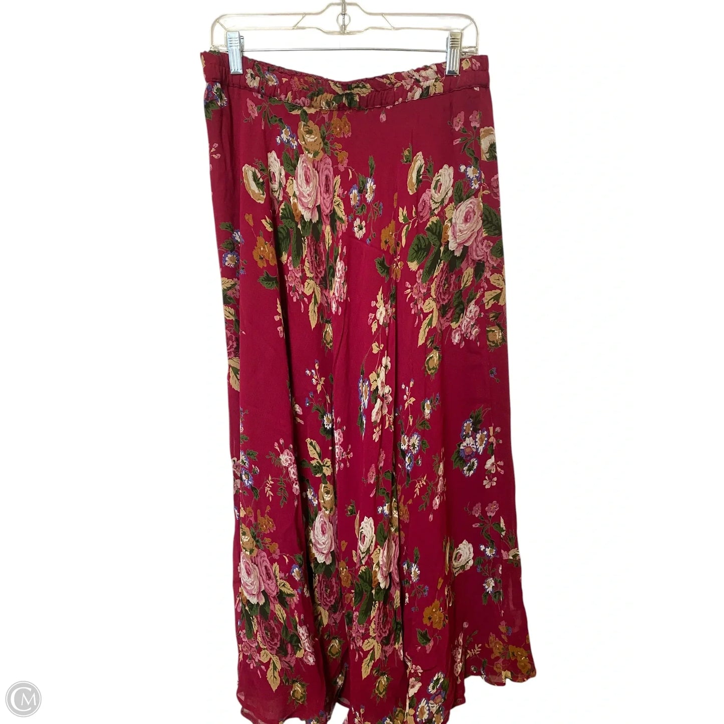 Skirt Maxi By Cmf In Red, Size: M
