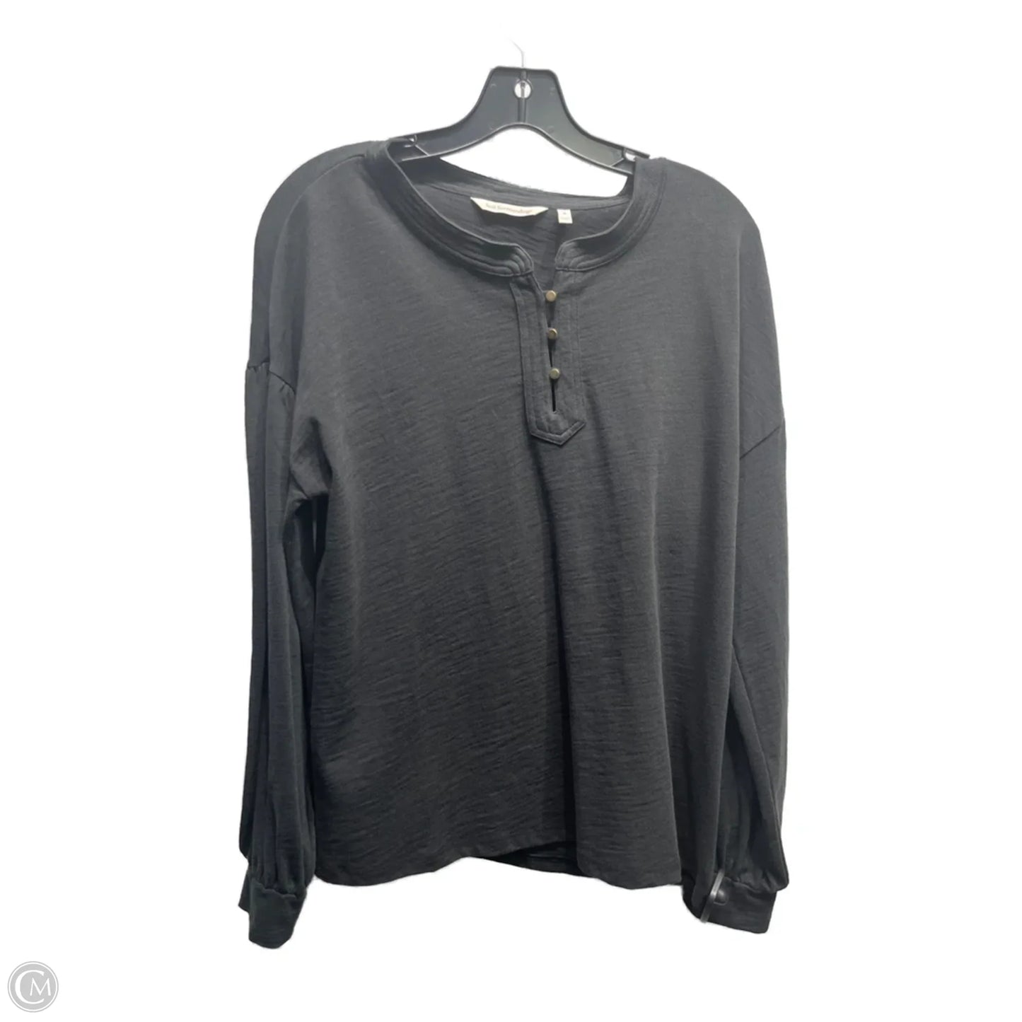 Top Long Sleeve By Soft Surroundings In Black, Size: M